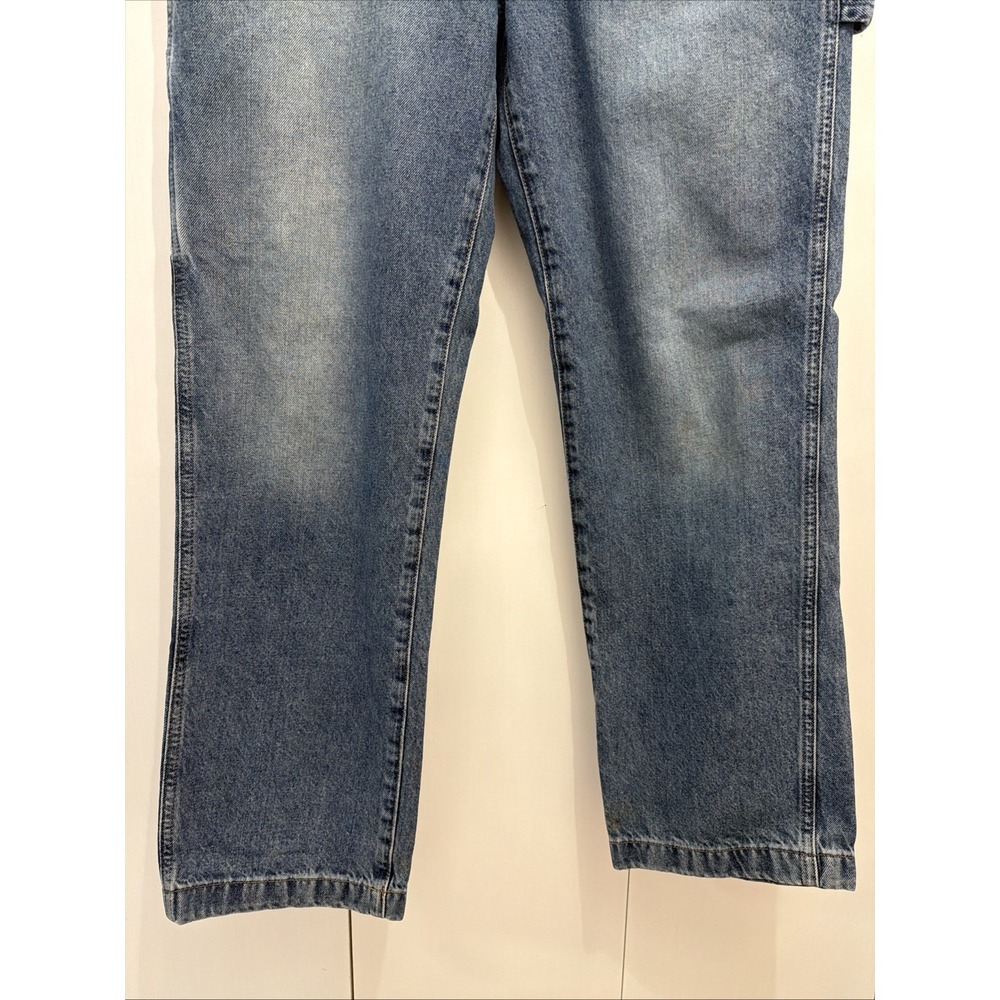 Lucky Brand Denim CARPENTER Jeans Men's 32x32 Wide Leg Relaxed Straight, HEAVY - Picture 5 of 14